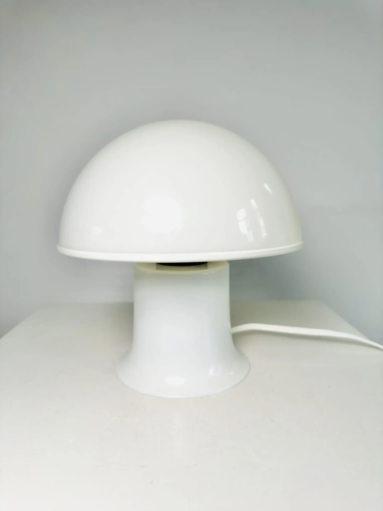 Lampe de table champignon par Dijkstra Lampen, Pays-Bas, années 1970.