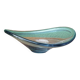 Crystal cup, free form, signed
