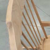 Wooden rocking chair 60's