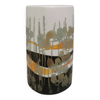 Faience vase from Royal Copenhagen, designed by Ivan Weiss (IW).