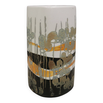Faience vase from Royal Copenhagen, designed by Ivan Weiss (IW).