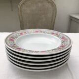 Hollow porcelain plates