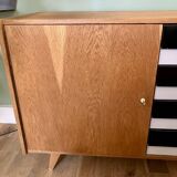 U458 - Jiří Jiroutek chest of drawers / sideboard - Interior Praha (60s) - Oak