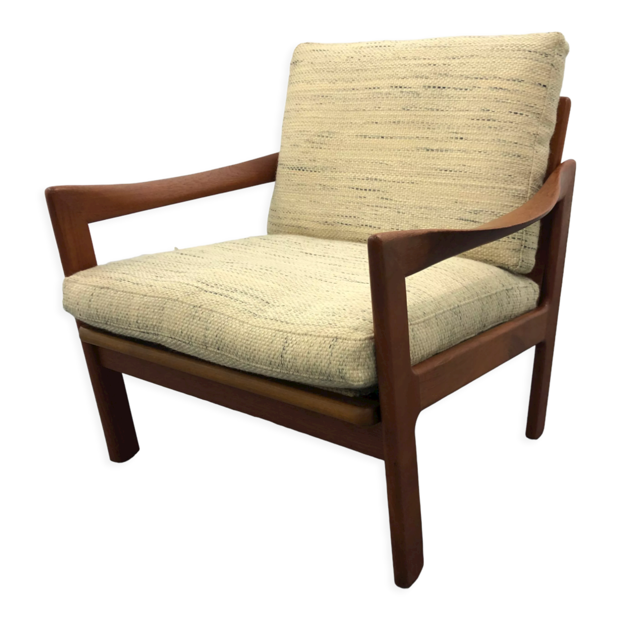 Armchair by Illum Walkelsø for Niels Eilersen, 1960s,