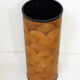Porte-parapluie écailles bois