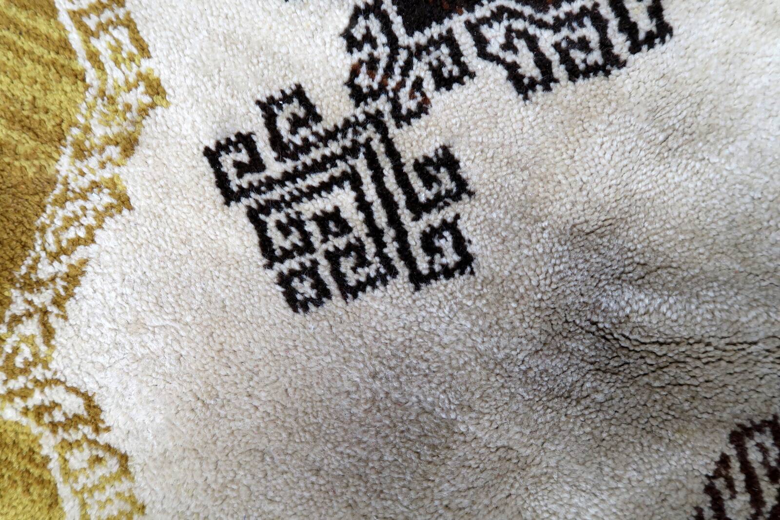 Tapis vintage français Savonnerie 242cm x 349cm - 1C1014