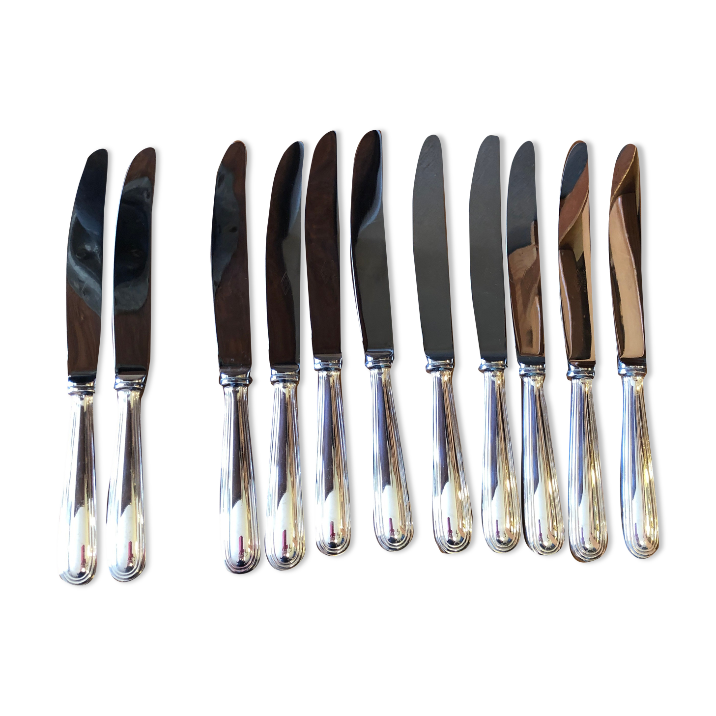 12 silverware knives