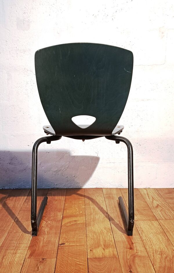 Chaise de cantine vintage