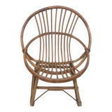 Wicker armchair