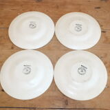 Set 4 vintage cups 60s Salins model Bessans