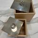 Cristophle wooden box and silverware