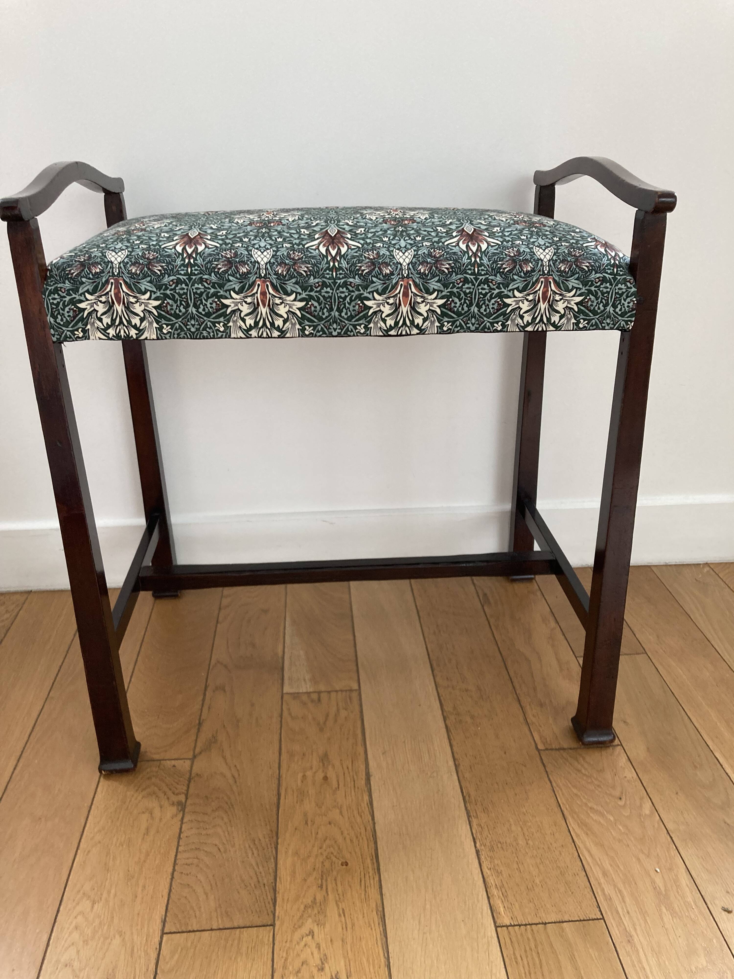 William Morris Arts and Crafts Stool