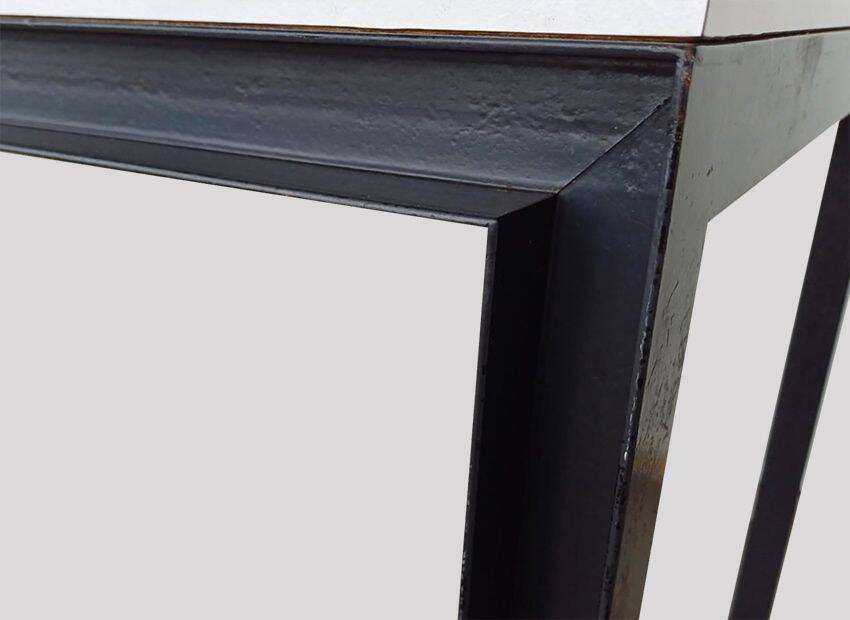 Minimalist Dining Table Model C9 by Janni van Pelt for My Home 1950s