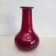 Antique mouth-blown glass vase