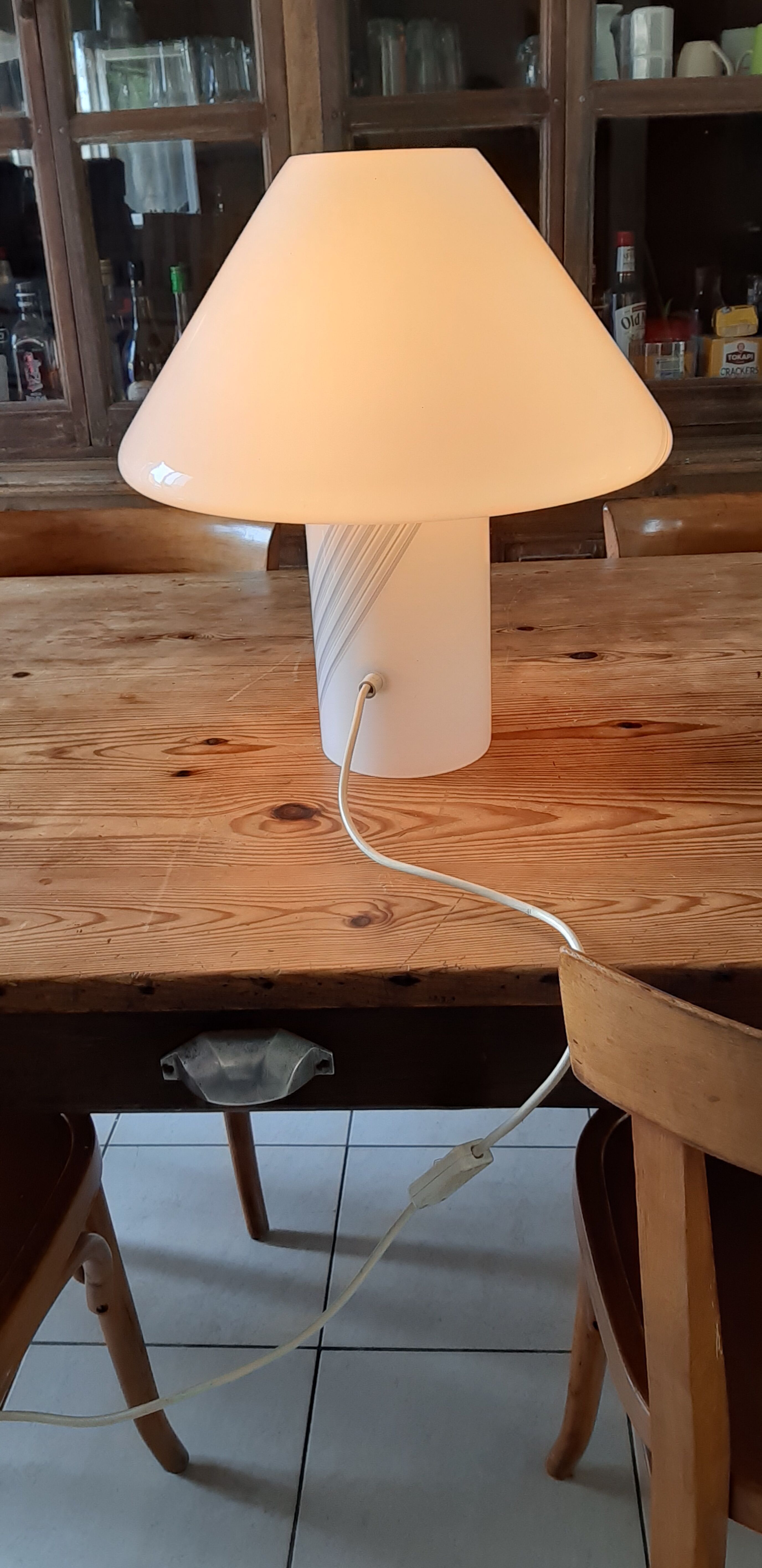 Lampe vintage italien des années 70