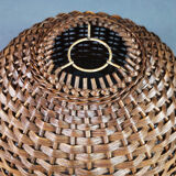 Vintage wicker ball suspension