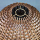 Vintage wicker ball suspension