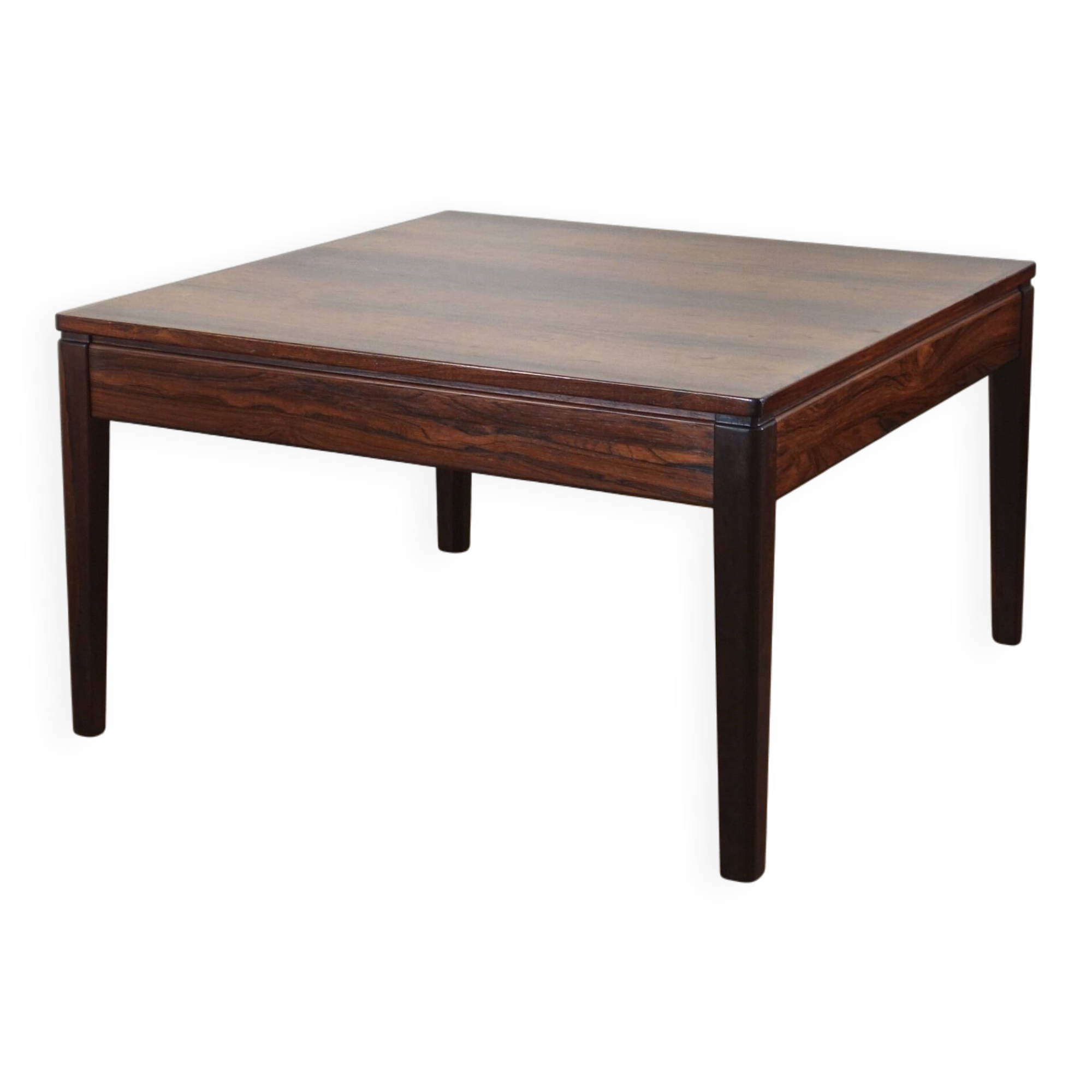 Scandinavian side table in rosewood, Denmark 1960s.
