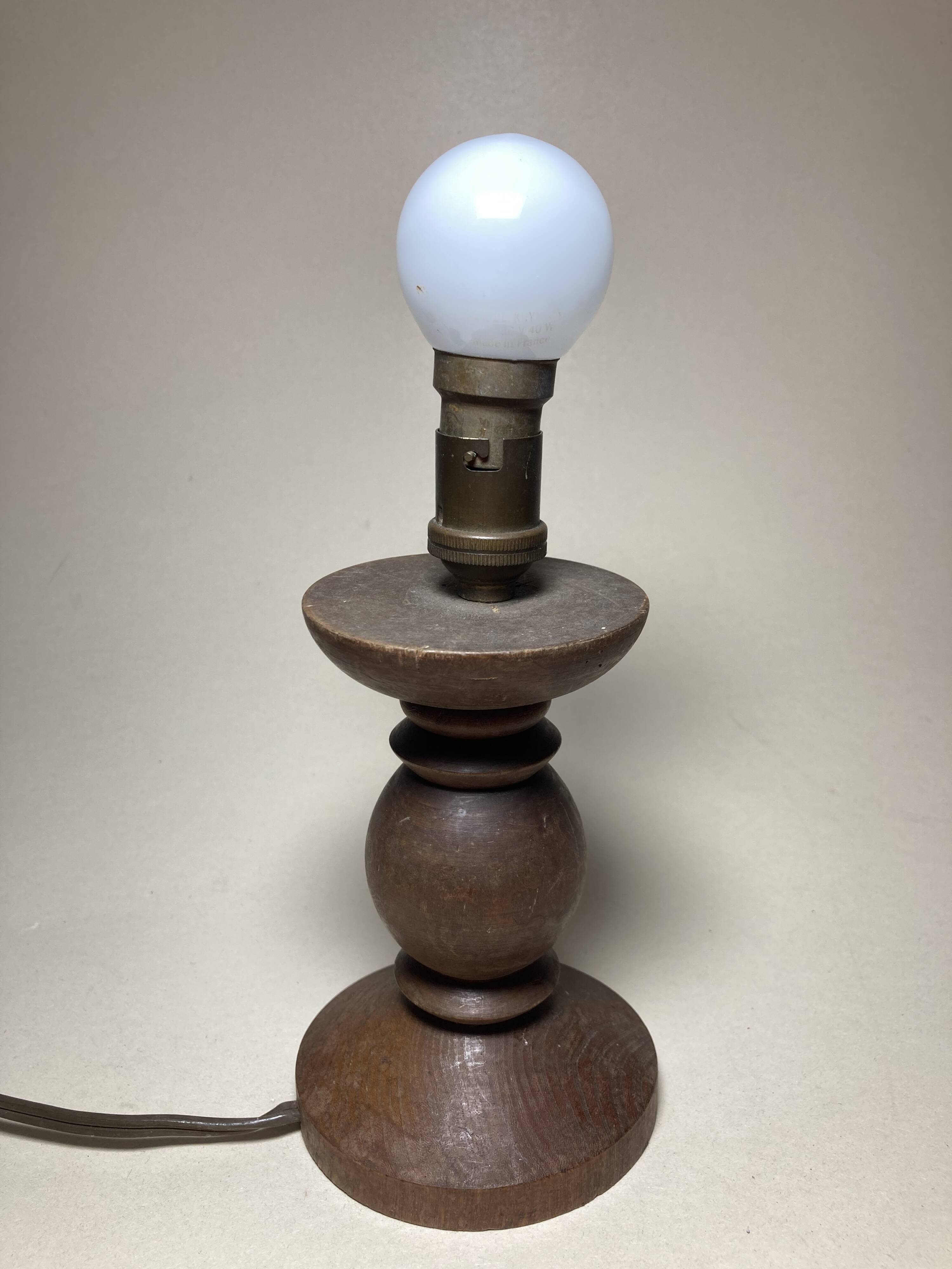 Wooden lamp