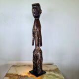 Mumuye statue on base, Height: 53 cm