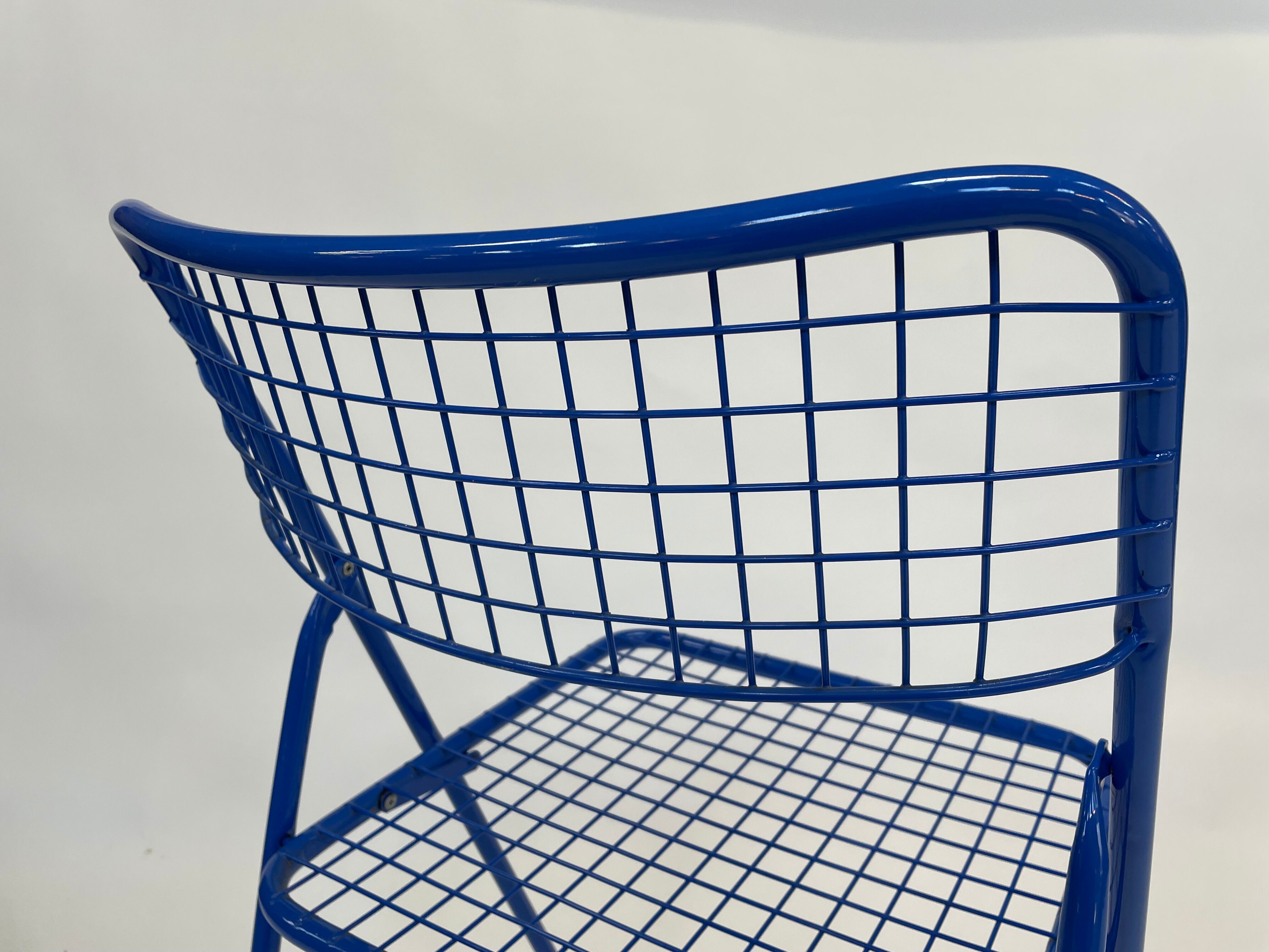 Chaise pliante vintage « Ted Net » de Niels Gammelgaard pour Ikea 1976