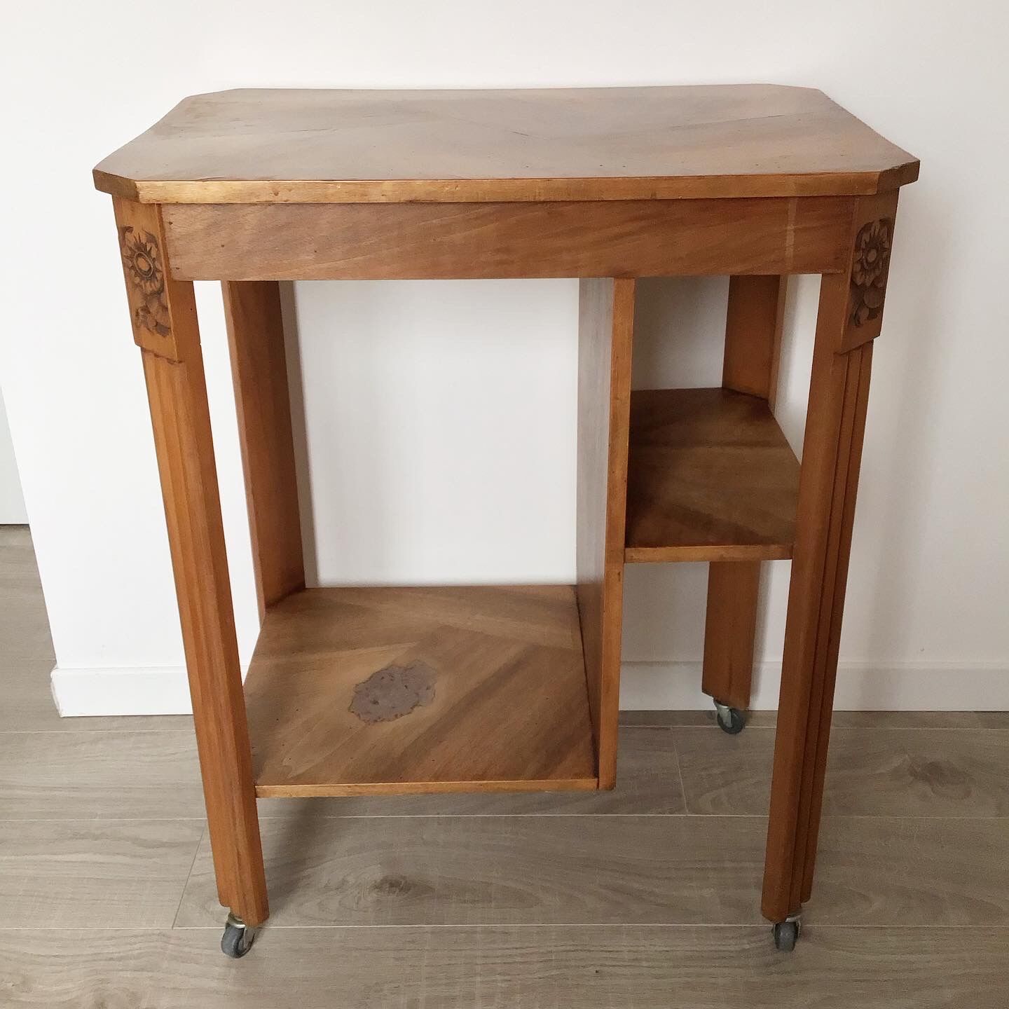 40s furniture on vintage wheels