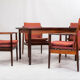 Lot de 4 fauteuils modèle 341 par Arne Vodder pour Sibast