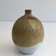 Single-flower vase in stoneware. Signed by the Swiss artist Edouard Chapallaz.