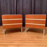 Ensemble de deux commodes Interlübke, Allemagne, années 1970.