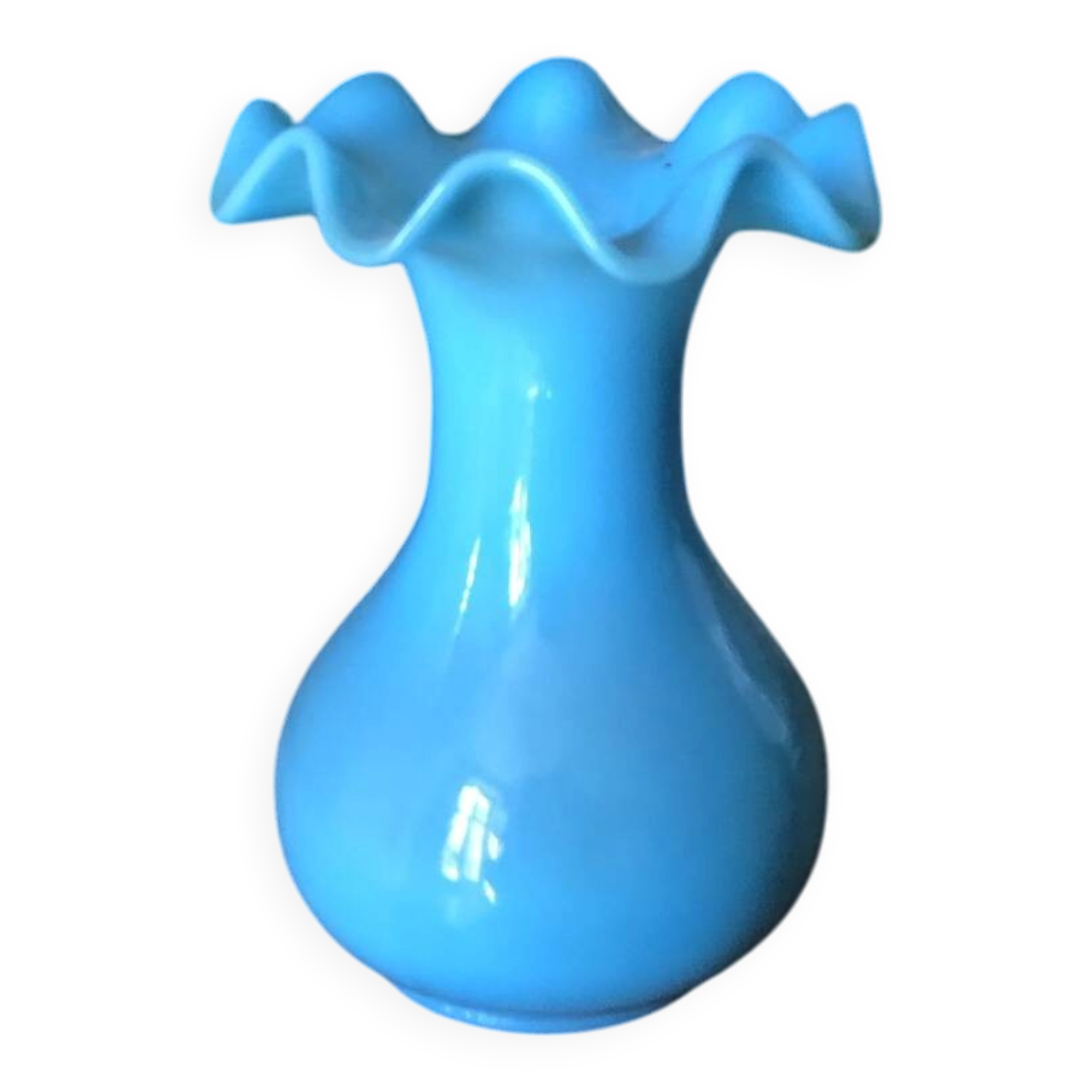 Soliflore / small blue vase