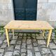 Weathered farm table