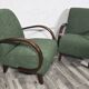 Chaises longues de Jindrich Halabala, années 1940, ensemble de 2