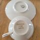 5 antique cups and saucers