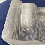 Vase Soliflore Vintage 80 frosted glass