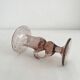 Vintage Biot bubble-blown glass candlestick