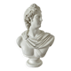 Plaster bust "apollo" 52cm. early 20th century