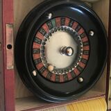 Vintage leather game box