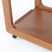 Danish design teak trolley - mid century modern design