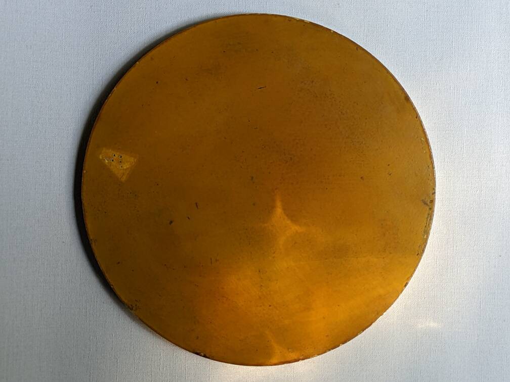 Hand-painted wooden serving tray with floral decor and country decor