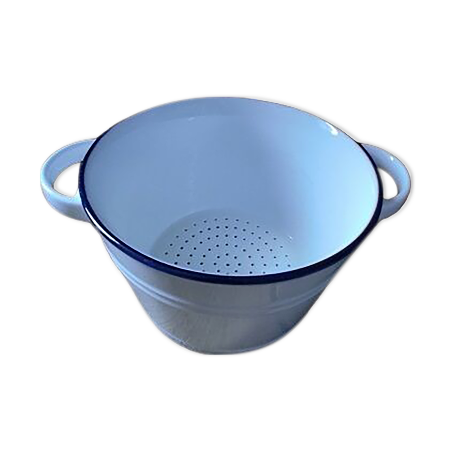 drainer strainer porcelain skimmer