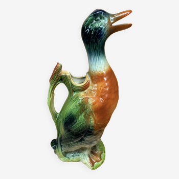 Earthenware duck carafe (D)