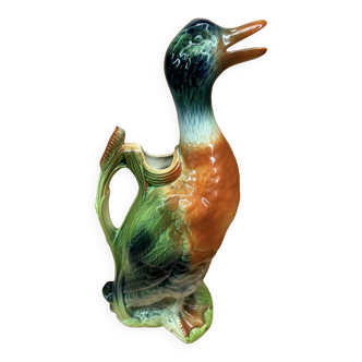 Earthenware duck carafe (D)