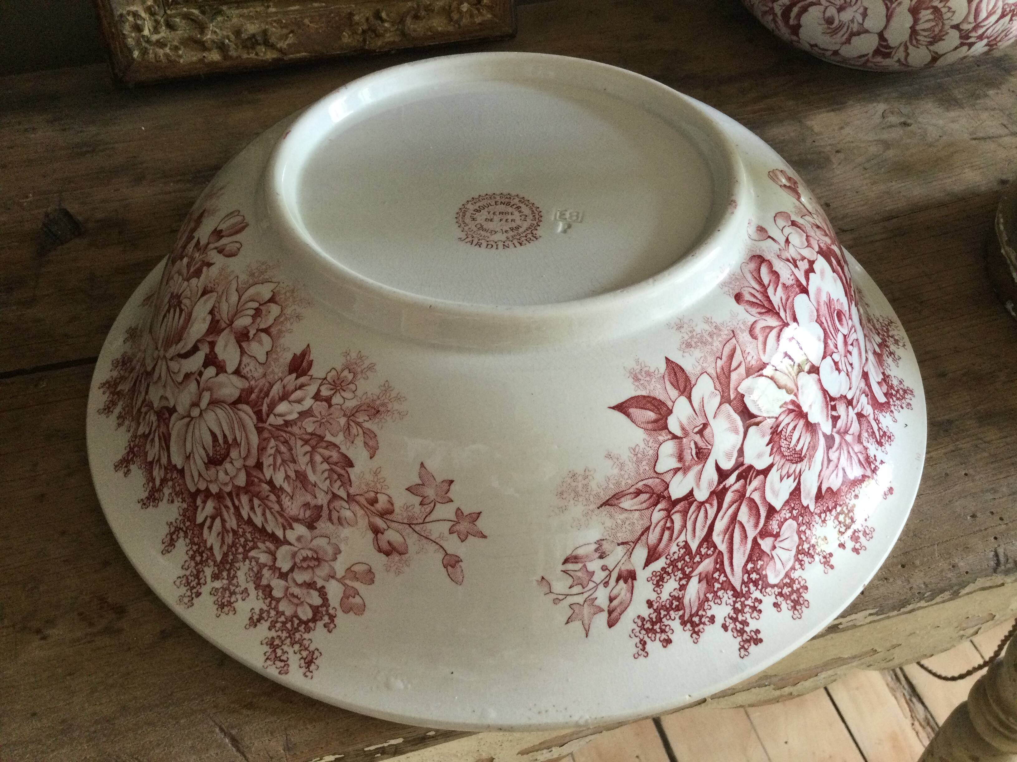 Antique iron earth toilet set