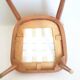 Vintage Italian chair design from the 1960s.