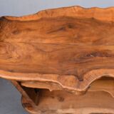 Bar brutalist free form in olive tree