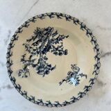 Deep plates Terre de Fer thistles Gien