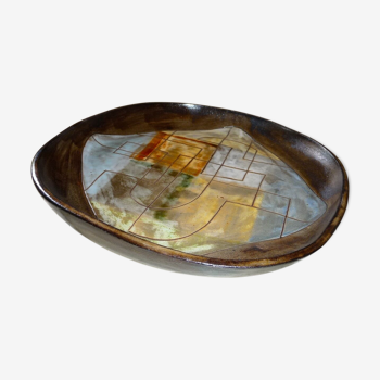 Abstract decor plate Alexandre Kostanda