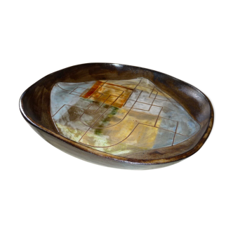 Abstract decor plate Alexandre Kostanda