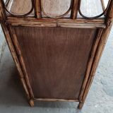 Vintage bamboo shelf