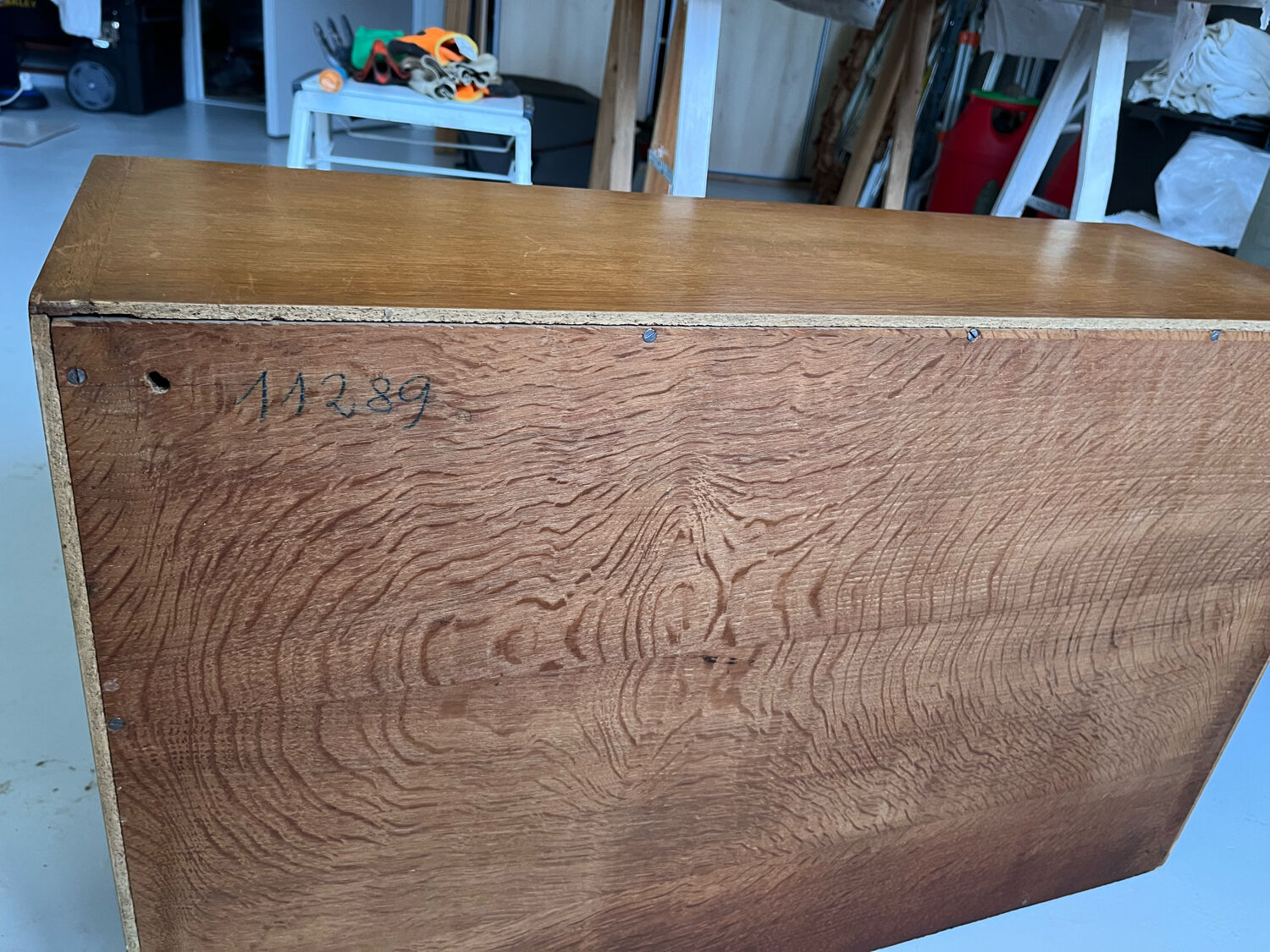 Set of two wooden wall furniture 40/50